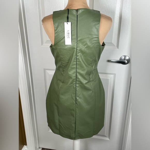 LBLC The Label Dio Dress in Olive NWT Size Large - Picture 5 of 11